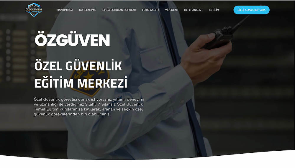Ozguvenkoruma website