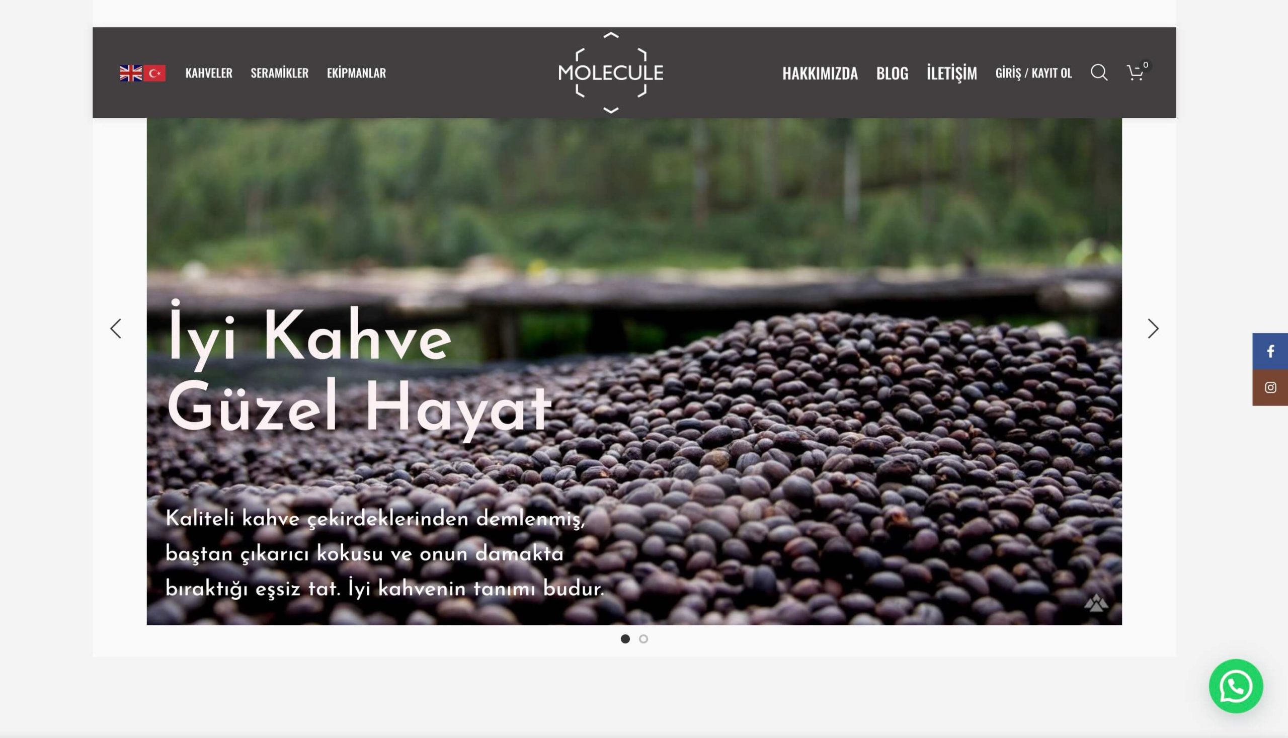 Coffemolecule com onsayfa